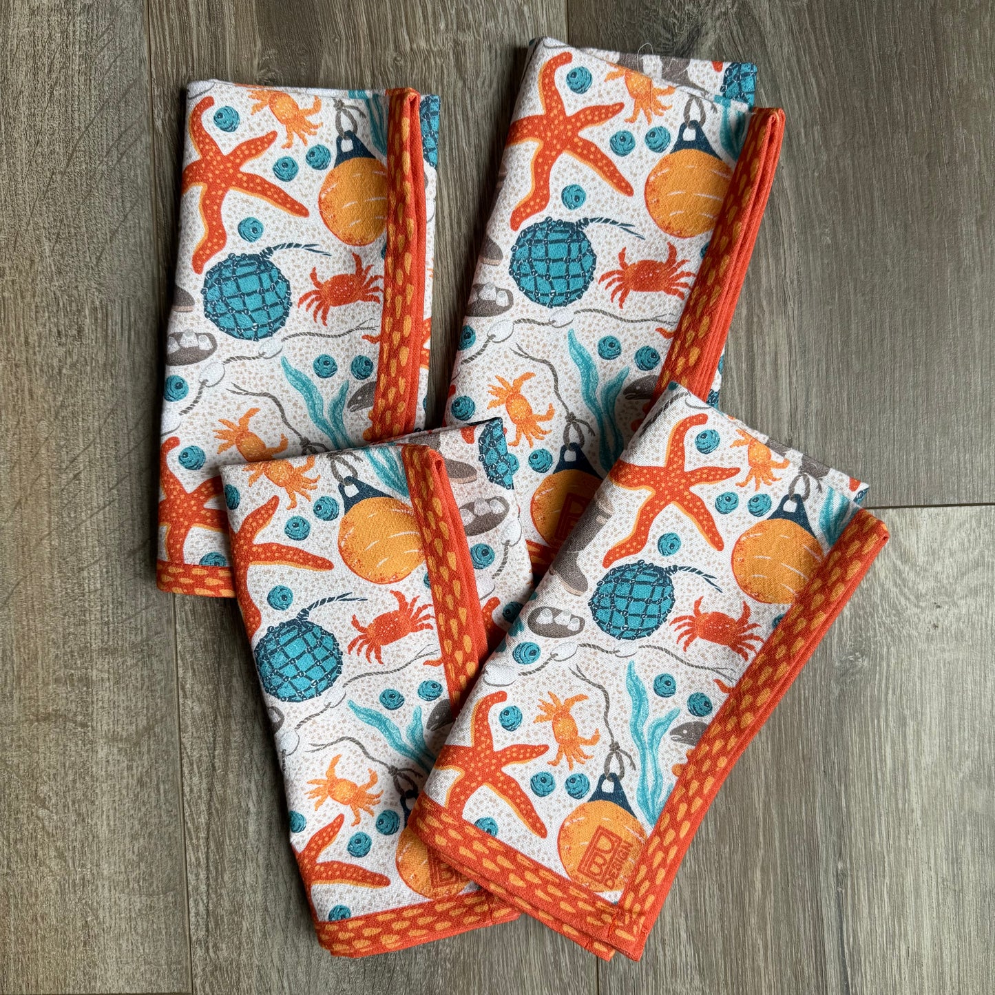 AK Beach Combing Cloth Napkins