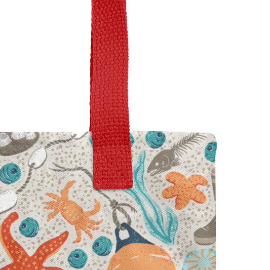 AK Beach Combing Tote Bag