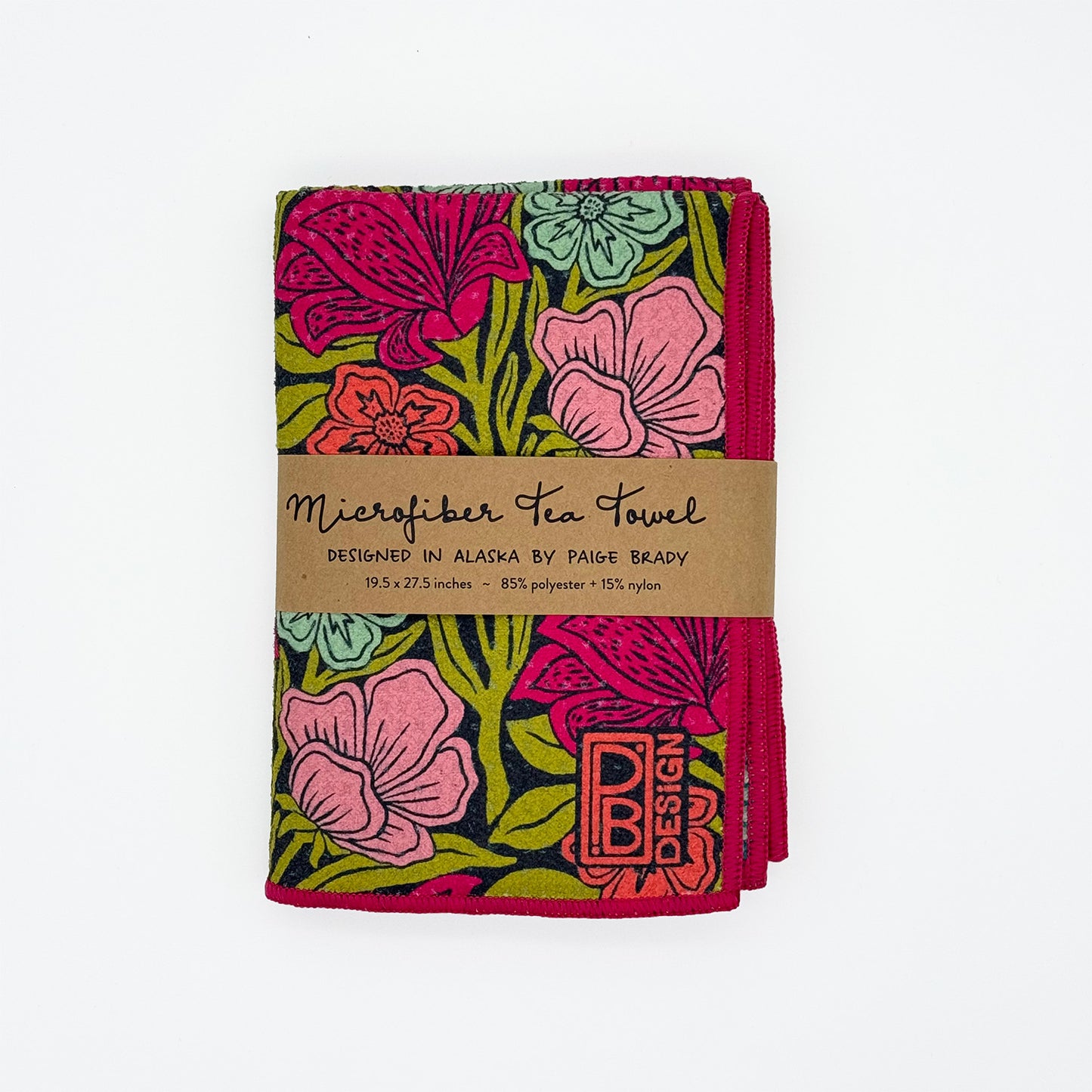 Vintage Blooms Tea Towel