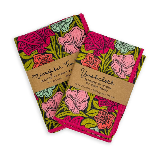 Vintage Blooms Towel Set