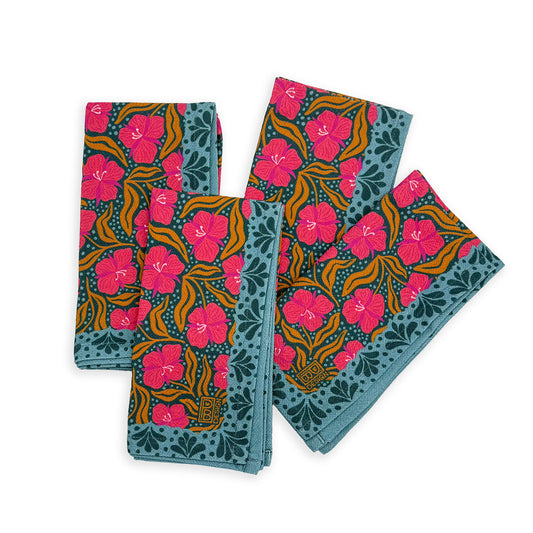 Dwarf Fireweed Cloth Napkins