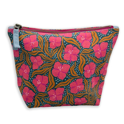 Dwarf Fireweed Gusseted Zipper Pouch