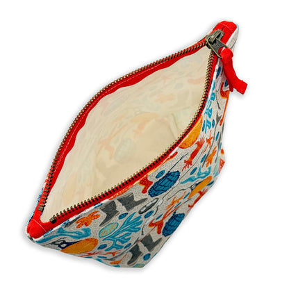 AK Beach Combing Gusseted Zipper Pouch