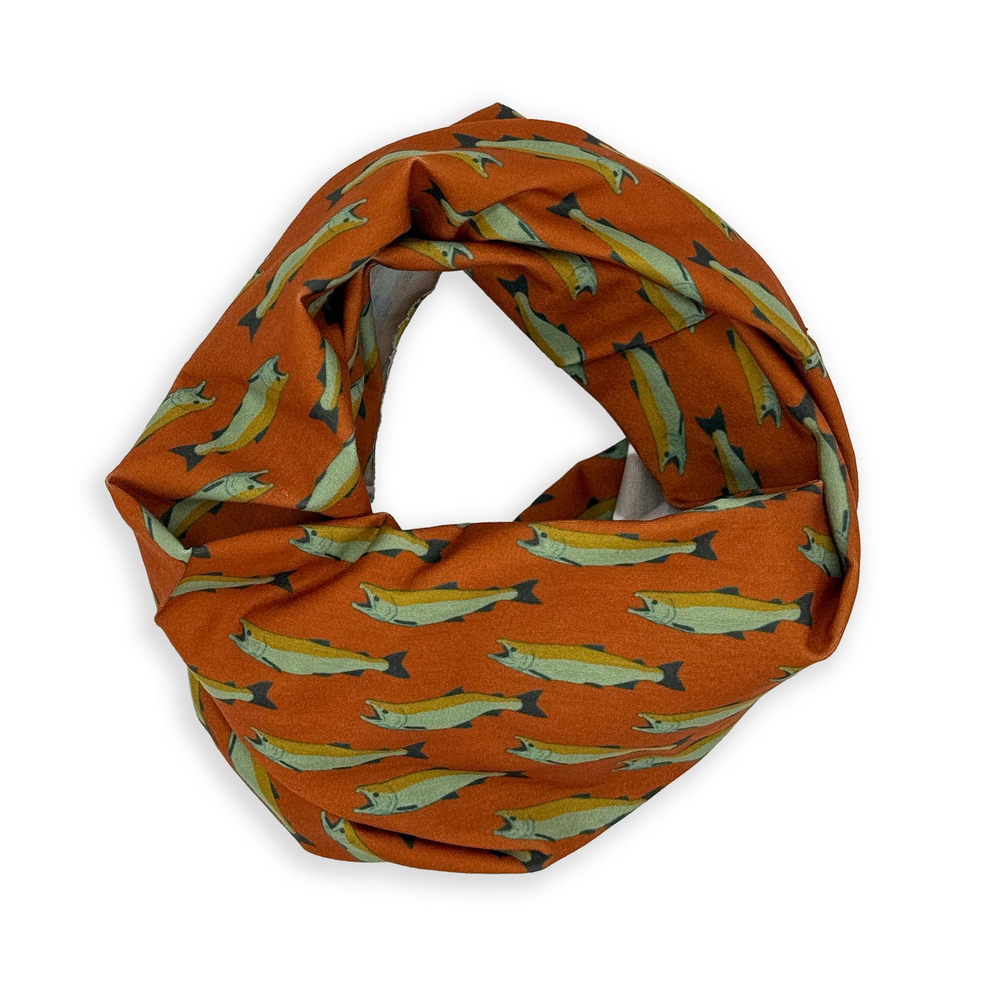 Salmon Neck Gaiter - Rust
