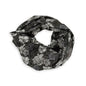 Vintage Blooms Neck Gaiter - Black & White