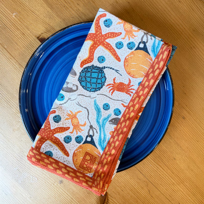 AK Beach Combing Cloth Napkins