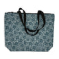 Tyvek Tote Bag - Dwarf Fireweed - Steel Blue