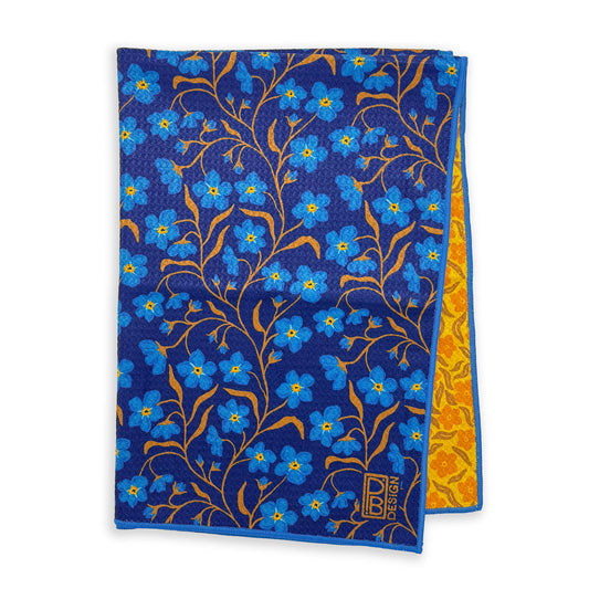 Forget Me Not Tea Towel