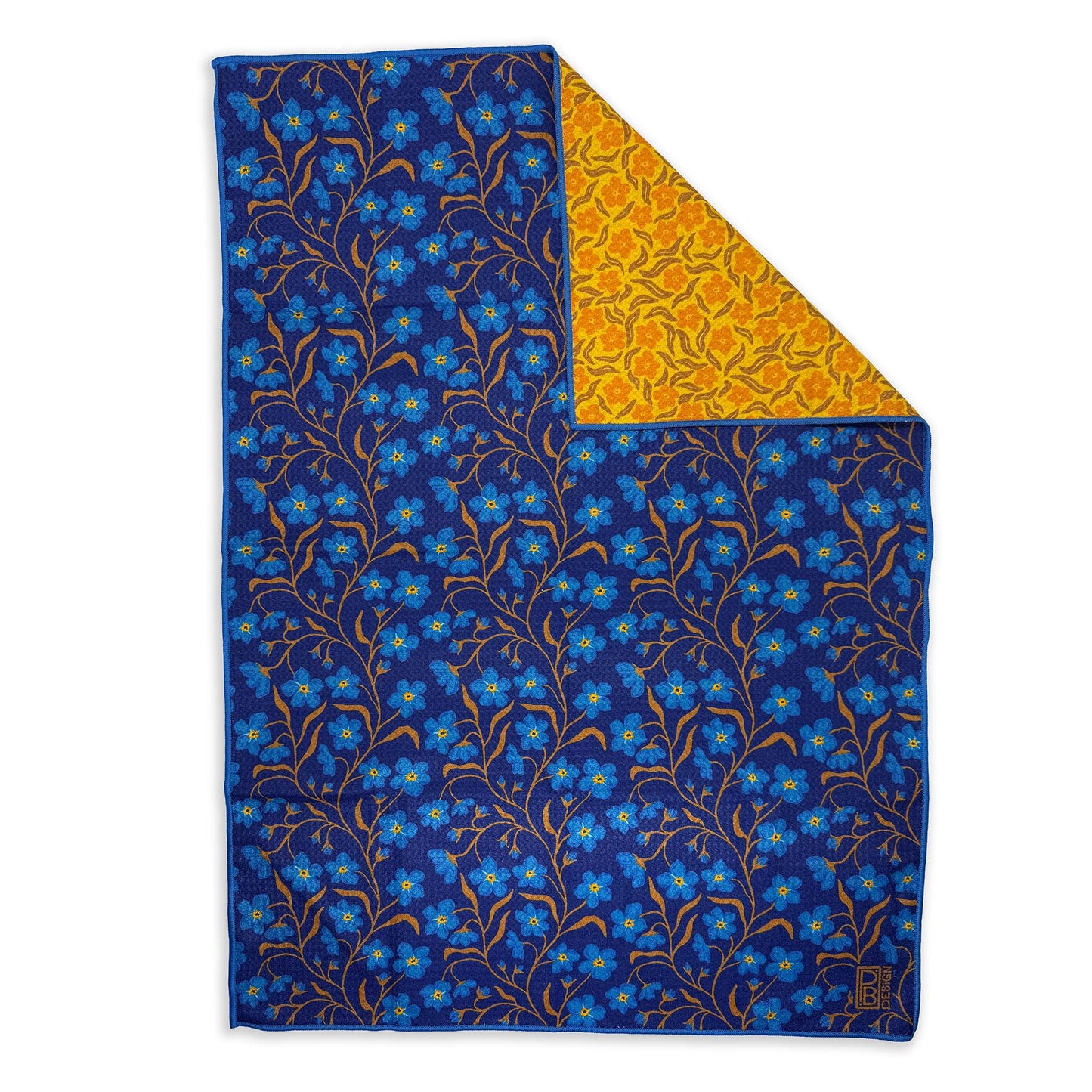 Forget Me Not Tea Towel