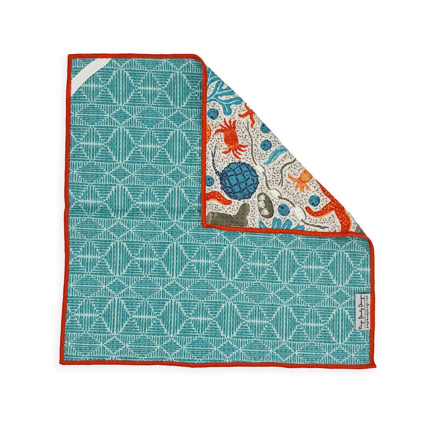 AK Beach Combing Microfiber Washcloth