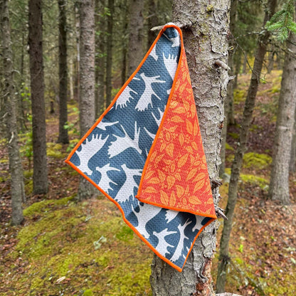 Moose Antler Microfiber Washcloth